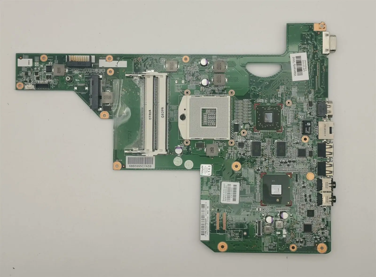 

Genuine FOR Genuine HP G72 G62 Motherboard Mainboard 615848-001