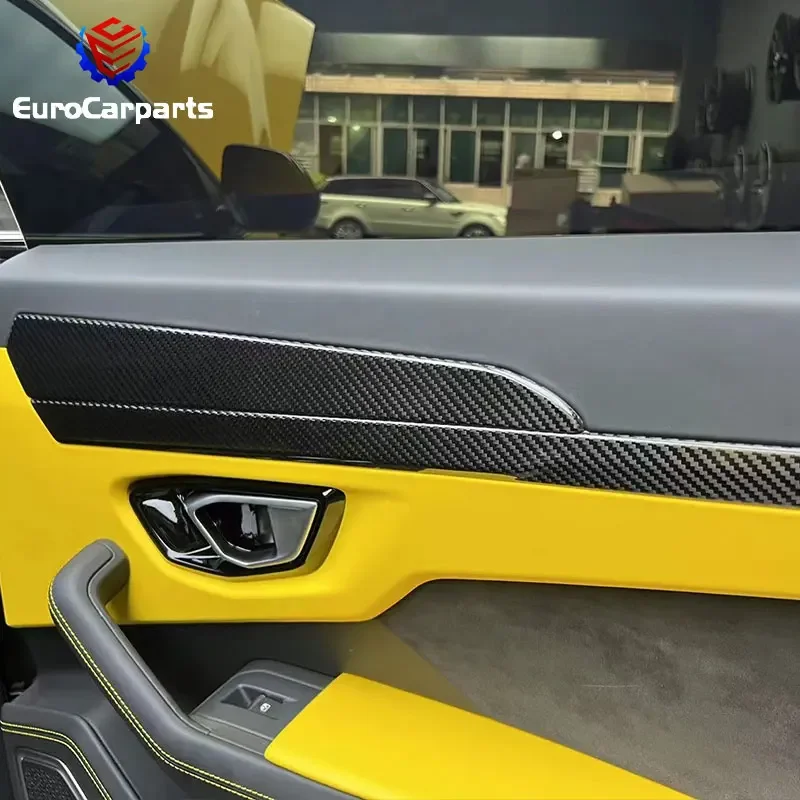 Hochwertige Tige ENE Kohle faser Aufkleber Paste Stil Авто Interieur Kits Verkleidungen Streifen Autoteil für фонарь Lamborghin