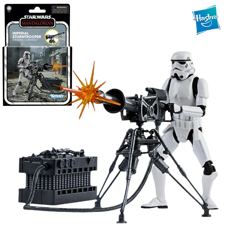 

Hasbro Star Wars Mandalorian The Vintage Collection Imperial Stormtrooper Anime Action Figure Collection Model Toys Gift3.75inch
