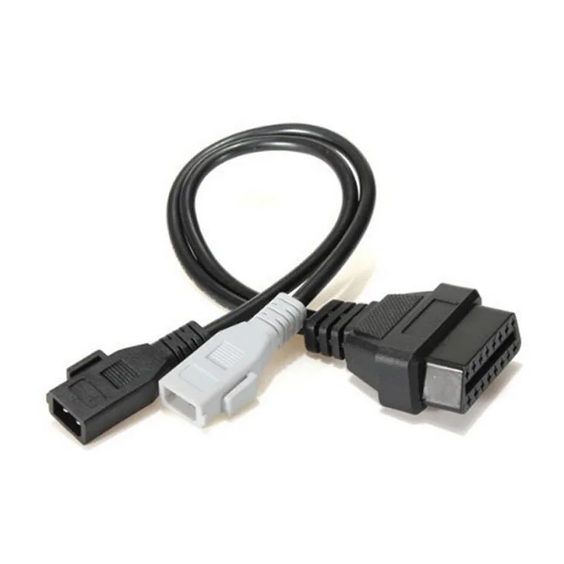 Адаптер OBD2 переходник с 2P + на 16pin VAG для AUDI 2X2 OBD1 автомобильный диагностический
