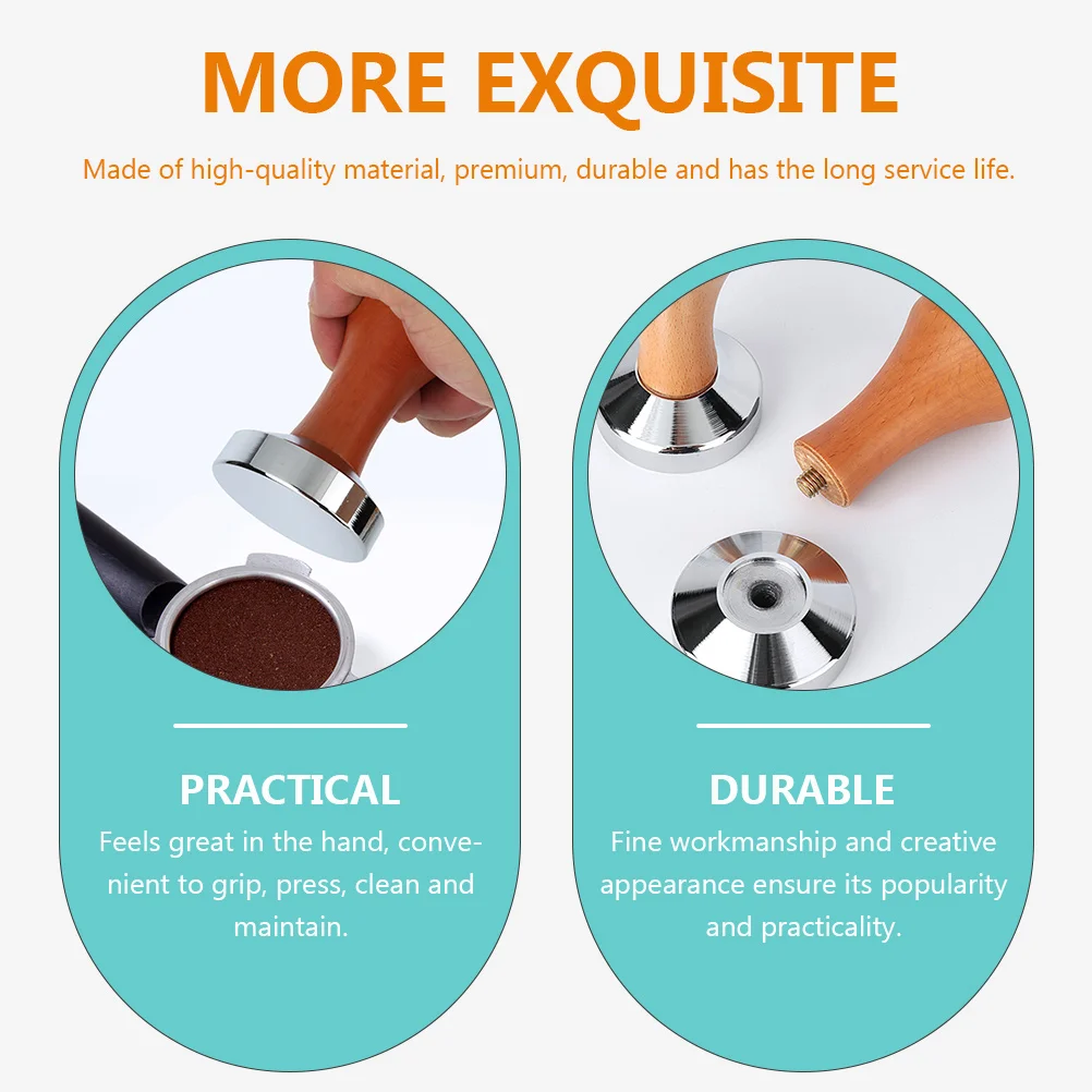 Профессиональный Темпер для кофе инструмент приготовления плоский зерен