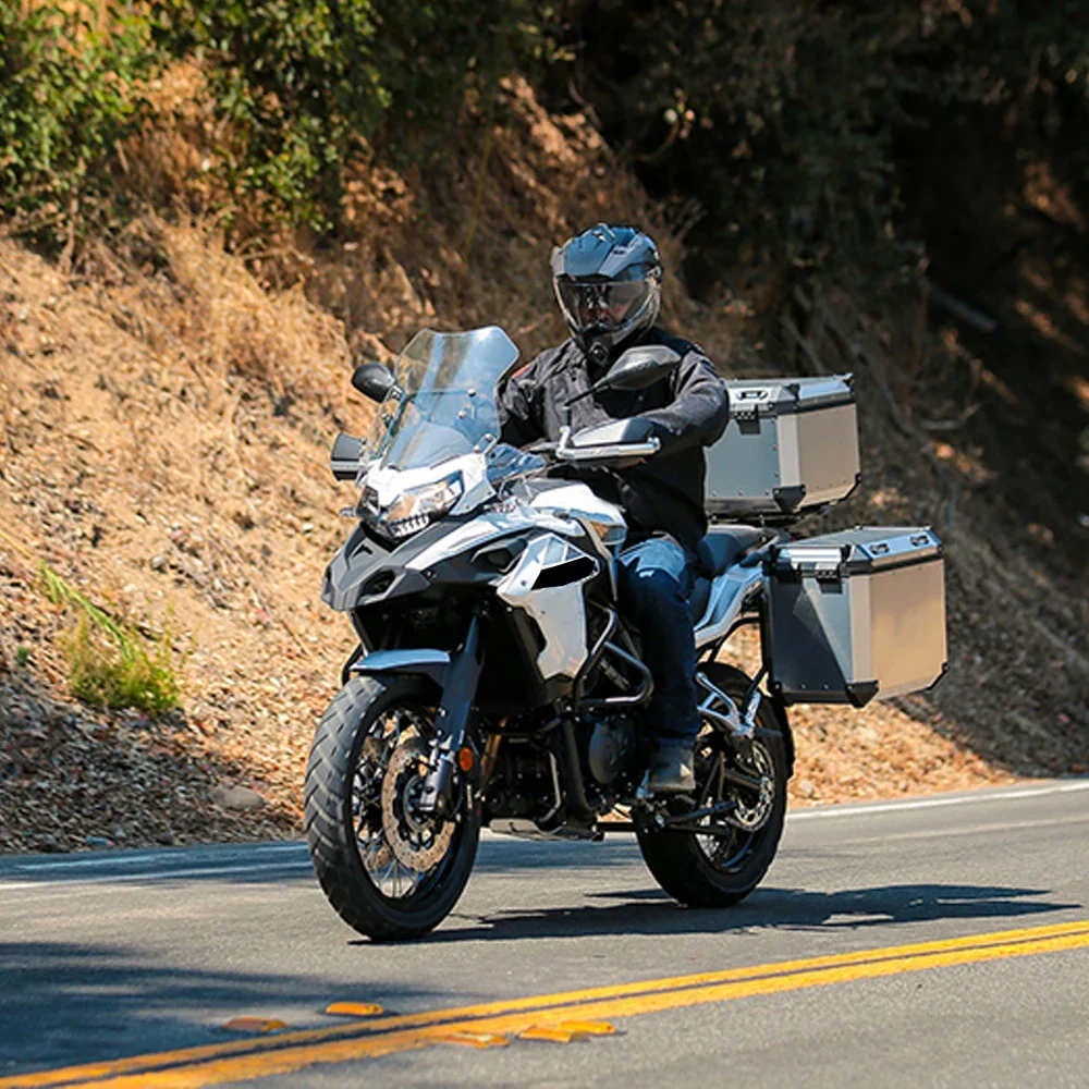 Задняя багажная стойка Panniers для мотоцикла Benelli TRK502X чехол TRK 502 X Алюминиевый