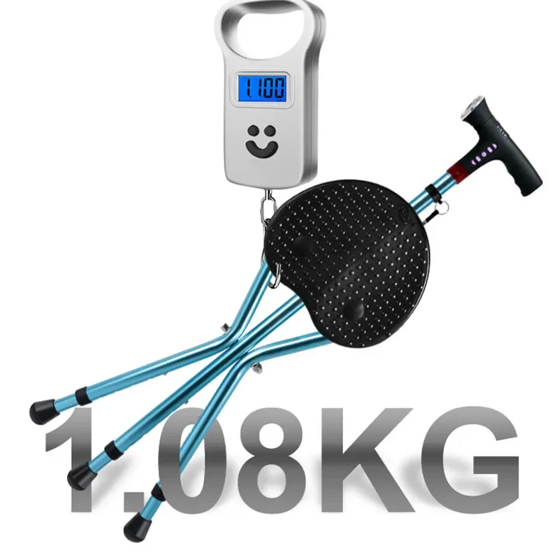 Табурет для пожилых людей ультралегкий складной табурет из алюминиевого сплава