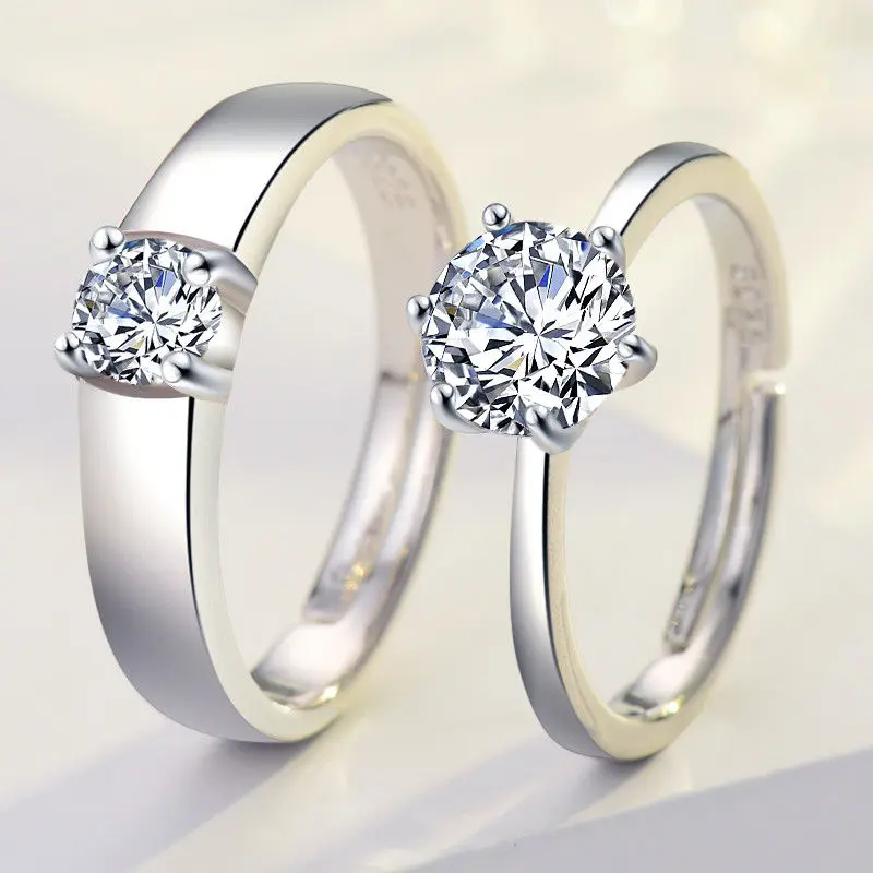 

Disney Gift Simulation Fake Diamond Ring Wedding Props Wedding Rings Couple Ring Opening Proposal Ceremony Props