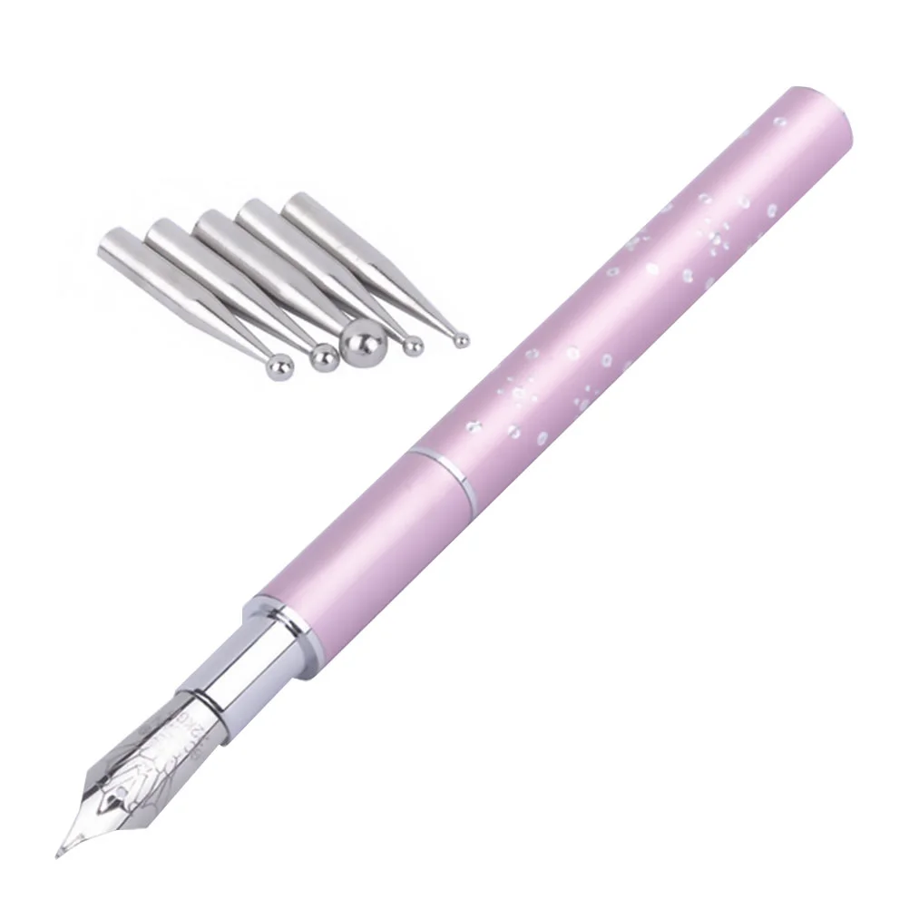 

Nail Pen Tool Dotting Kit Liner Tools Graffiti Manicure Set Women Girls Painting Professional Picker Brushes Rhinestone Fountain