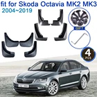 Автомобильный брызговик для Skoda Octavia MK2 A5 1Z 3 MK3 5E для автомобиля с кузовом универсал Combi 2004  2019 4x, брызговики, брызговики, аксессуары для стайлинга