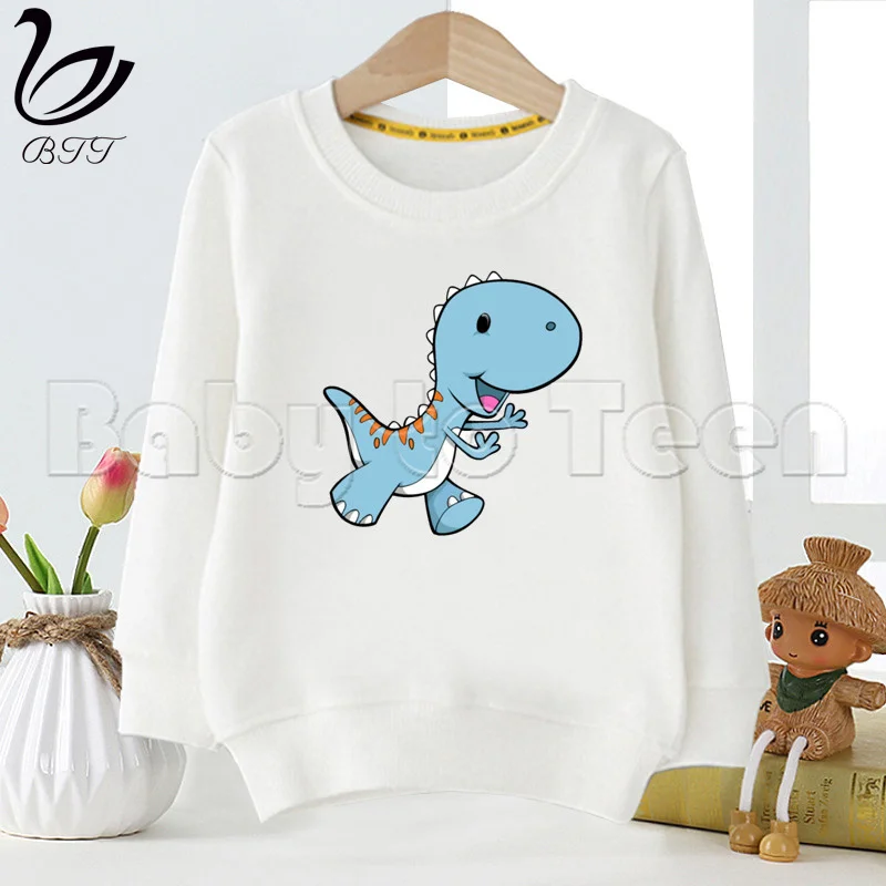 

Cartoon Dinosaur Theme Kids Funny Print Hoodies Sweatshirts Boys Clothes Casual Winter Autumn Hoody Girls Outfits,Drop Ship