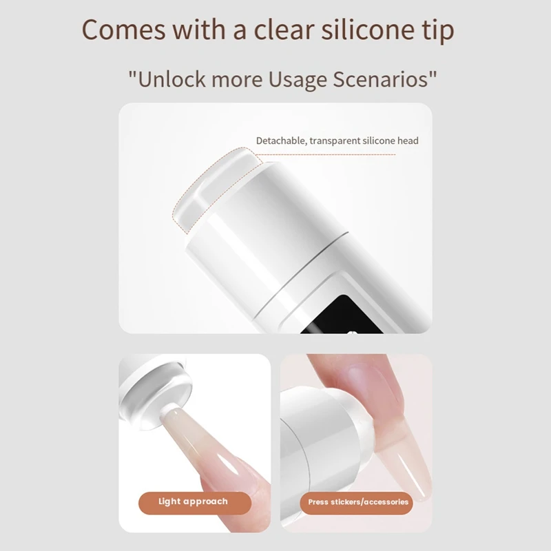 УФ-лампа для гель-лака портативная компактная USB-лампа ногтей с подставкой