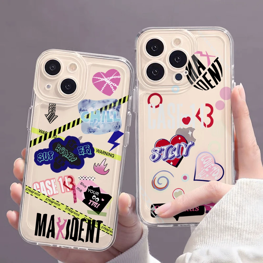 Strays S-SKZ K-Kid MAXIDENT Phone Case for Samsung Galaxy A73 A72 A71 A55 A54 A53 A52 A51 A50 A35 A33 A32 A24 A23 4G 5G Cover