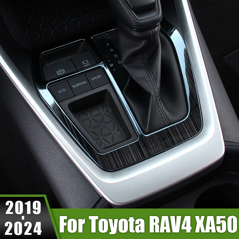 

Для Toyota RAV4 XA50 2019 2020 2021 2022 2023 2024 RAV 4 гибридная панель переключения передач рамка ручка крышка рамка отделка наклейка