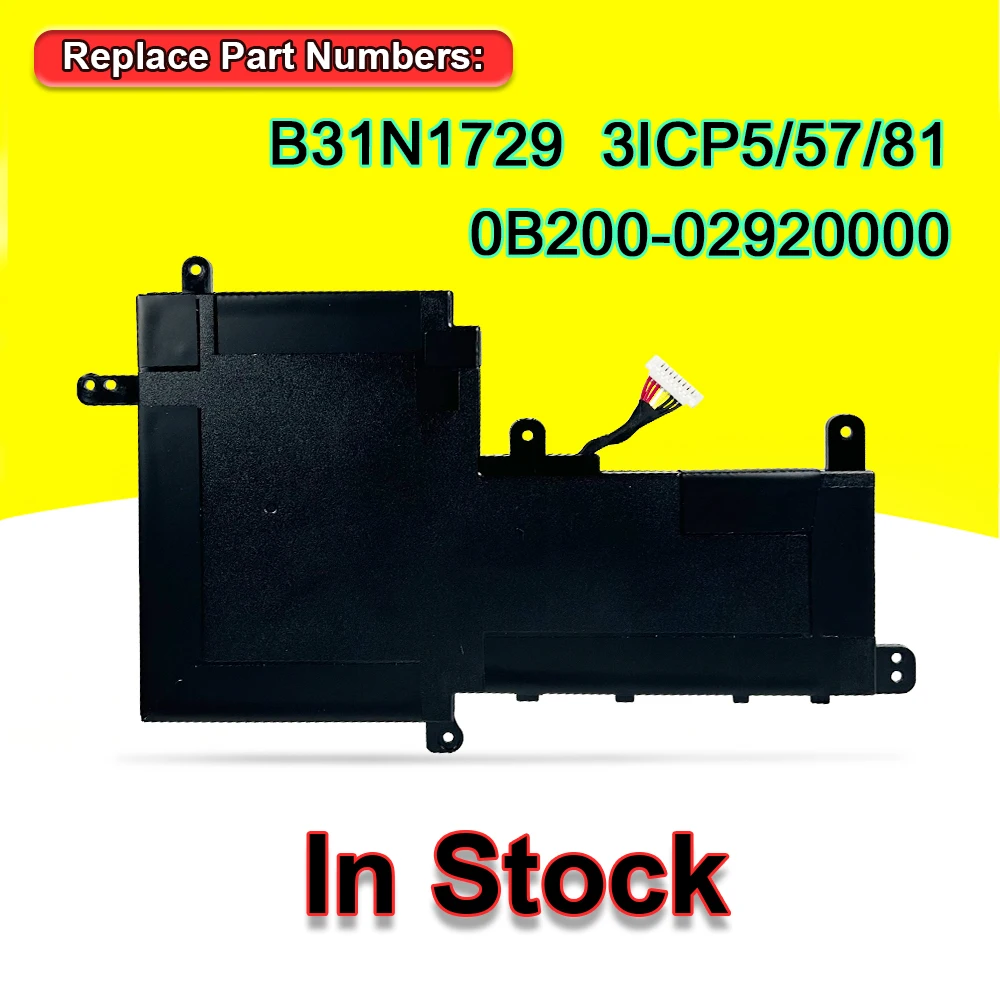 B31N1729 Аккумулятор для ноутбука ASUS VivoBook S15 S530 S530UA S530UN S530UF S530FA S530FN X530FN K530FN S5300F S5300U 11 52
