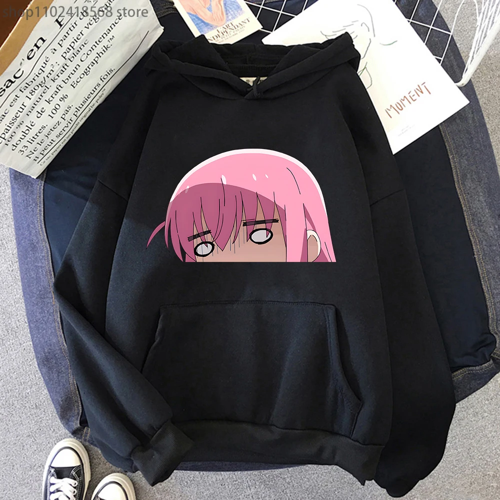 

Hitori Gotou Hoodies BOCCHI THE ROCK! Sweatshirt Unisex Gothic Kawaii/Cute Long-sleeved Clothes Women/men Autumn/Winter Pullover