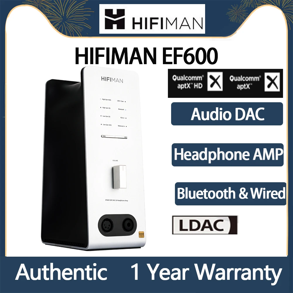 Оригинальный HIFIMAN EF600 аудио ЦАП и наушники AMP Hymalaya Pro R2R ЦАП LDAC Высокое разрешение Bluetooth беспроводной для аудиофила