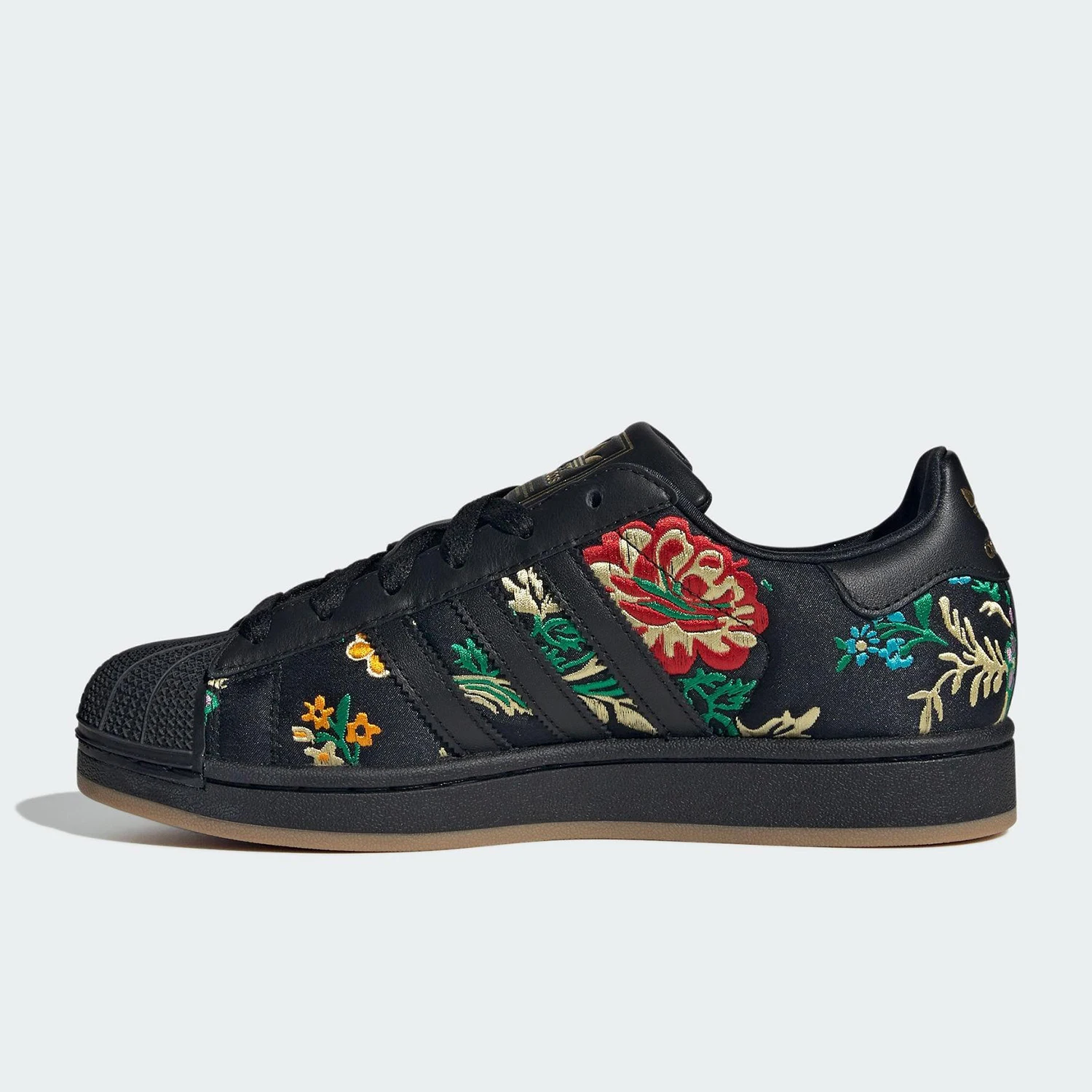 Фото Оригинальные женские классические повседневные кеды Adidas с цветочным принтом JS4045 №4