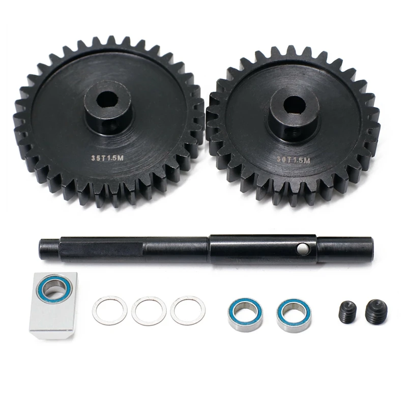 

CNC 45 HD Steel 1.5Mod 30T 35T Pinion Gear Spur Gear Set For 1/5 Traxxas X-Maxx XMAXX RC Car Upgrade Parts Accessories