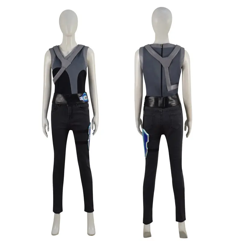 

2022 New Movie Thor 4 Nebula Cosplay Costume Adult Men Top Pants Belt Halloween Carnival Party Costume