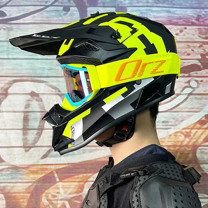 Full Face DOT Approved Capacete Moto Racing Chopper Biker Motocross Helmets off-road  Motorcycle Helmet for man women