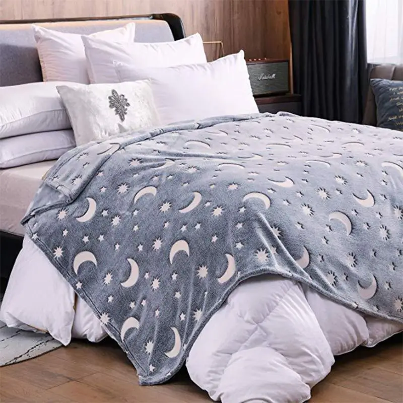 

X6HD Magic Blanket children luminous glow fluorescent corals top cloth flannel Blanke