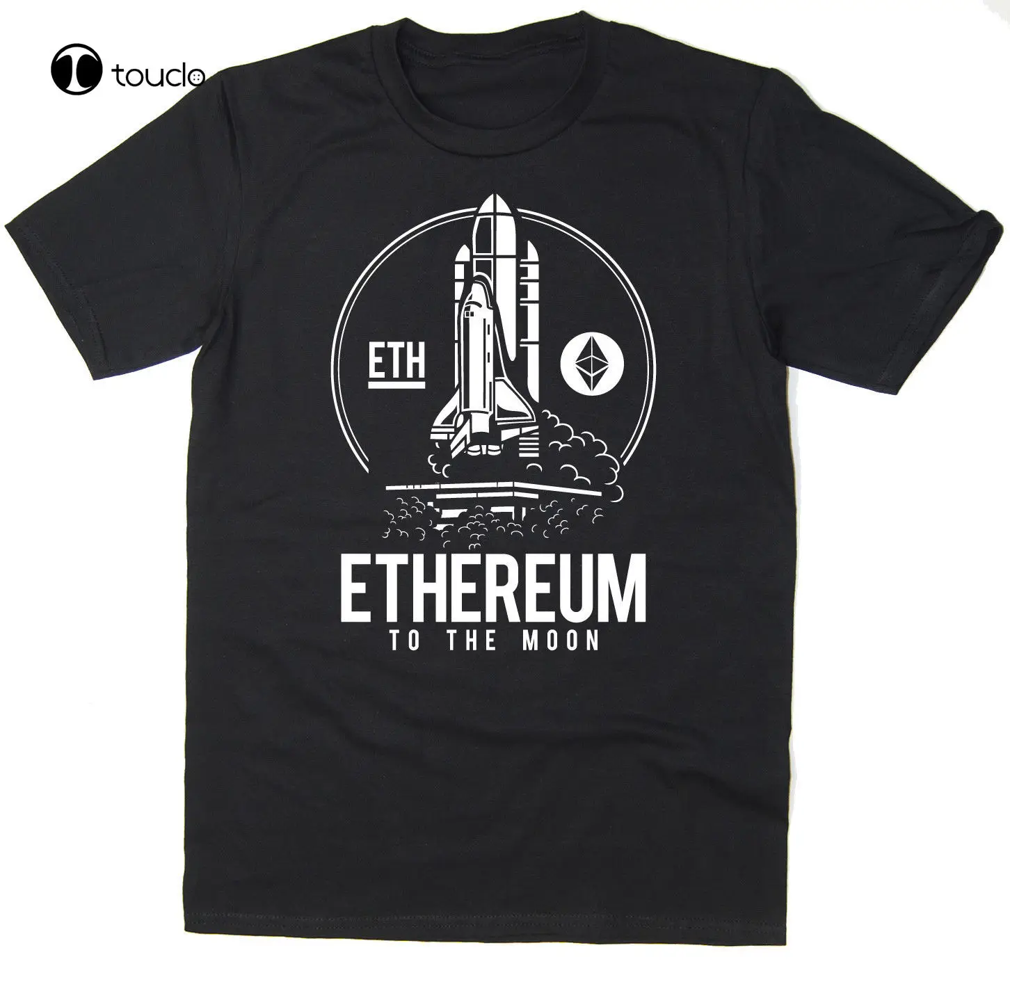 

Ethereum To The Moon T-Shirt - Btc Eth $Eth Bitcoin Crypto - 6 Colours Tee Shirt Custom aldult Teen unisex fashion funny new