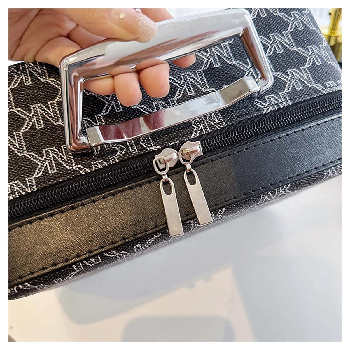 Новинка популярная косметичка с алфавитом вместительная сумка для туалетных