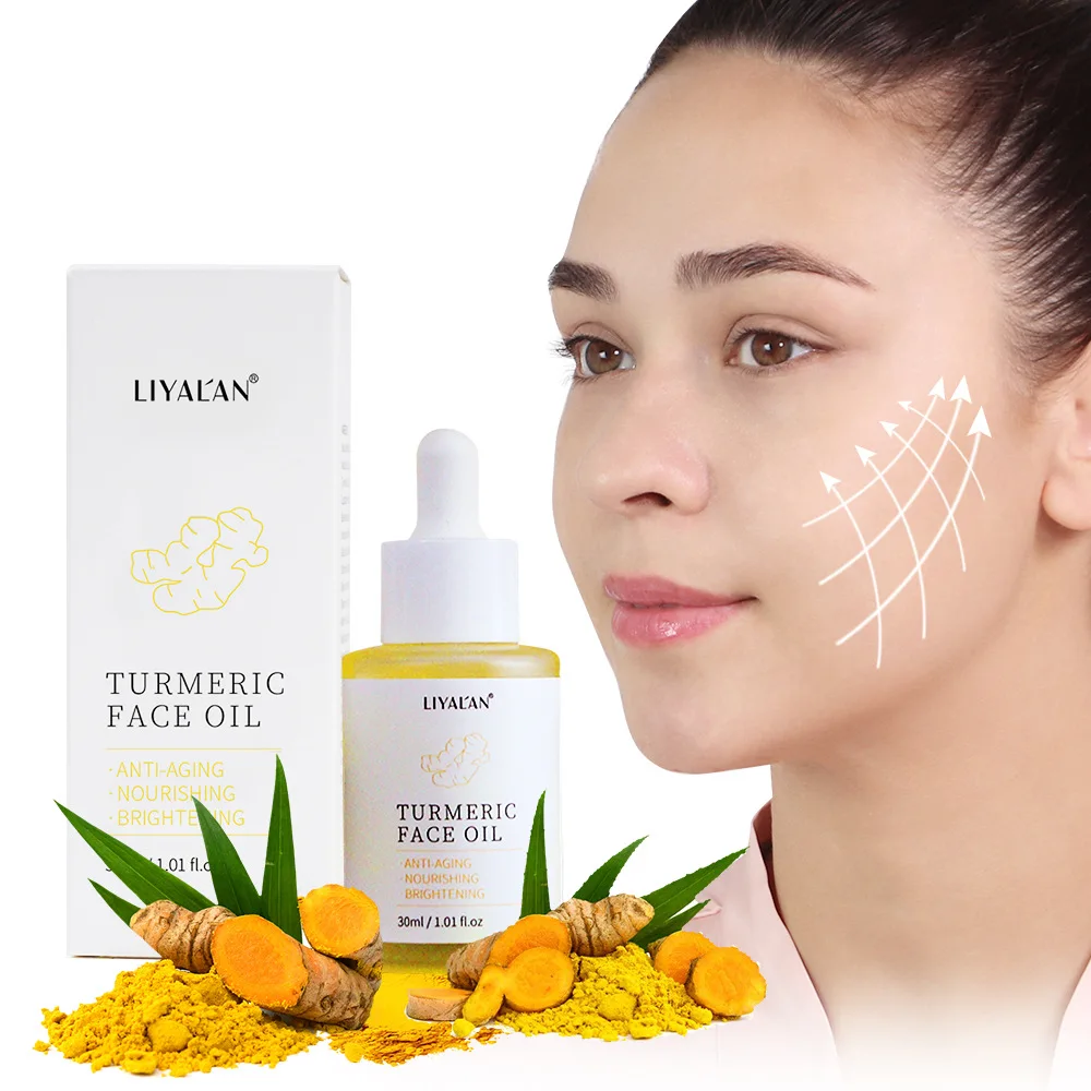 

Turmeric Essential Oil Jojoba Seed, Plant Nourishing Essential Oil Repairs Redness Improves Dullness Whitening Anti-Aging Facial