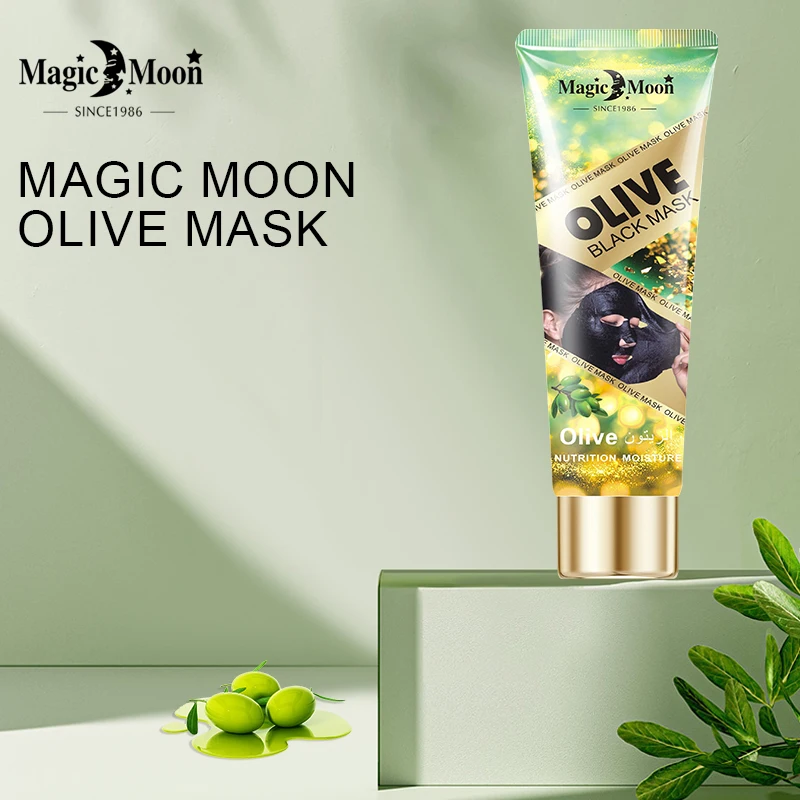 

MAGIC MOON Маска для удаления черных точек с оливковой эссенцией, маска для удаления черных точек, маска для устранения морщин, средство для ухода за кожей лица