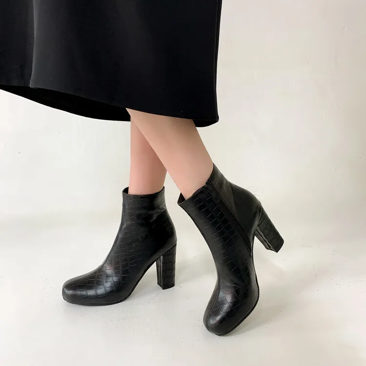 

Oversize Large size Big Size Fashion boots boots women shoes ankle boots for women ladies boots shoes woman winter