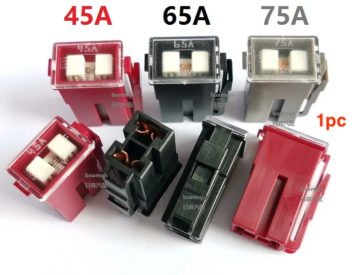 1 шт., предохранитель для экскаватора Kato Komatsu Sumitomo Sany Kobelco Hitachi 45A 65A 75A