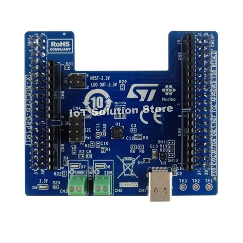 Фото X-NUCLEO-DRP1M1 Expansion Board Based on TCPP03-M20 for STM32 Nucleo №1