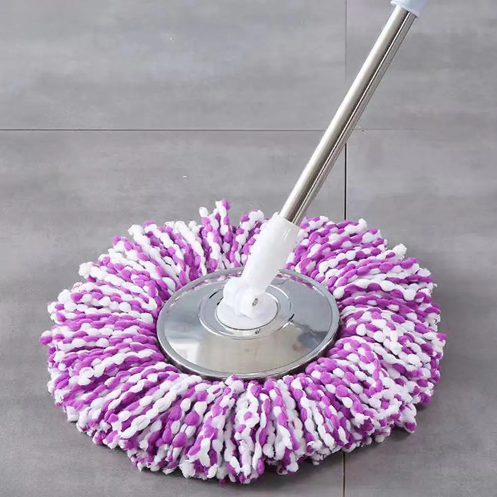

Mop Replacement Cloth Soft 360 Degree Rotating Microfiber Wear Resistant Cleaning Mop Heads for Wooden Floors