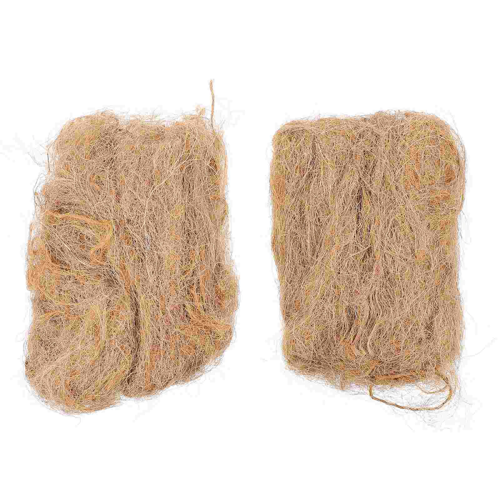 

2 Packs Jute Silk Camping Lighter Outdoor Silks Suite Eco Quick Travel