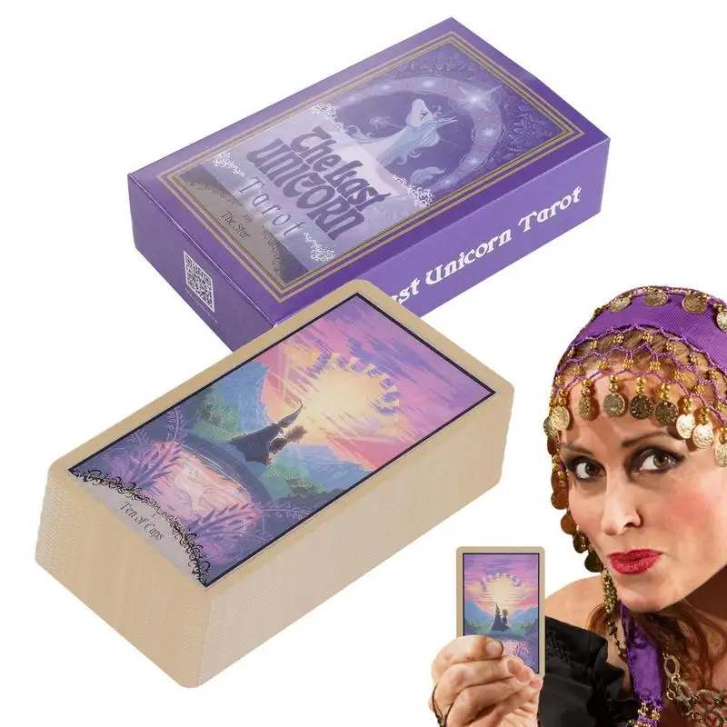 

The Last Horse Tarot 78-Card Deck With PDF Guidebook Fortune Telling Card Game Witchy Beginner Tarot Learning Tarot Cards