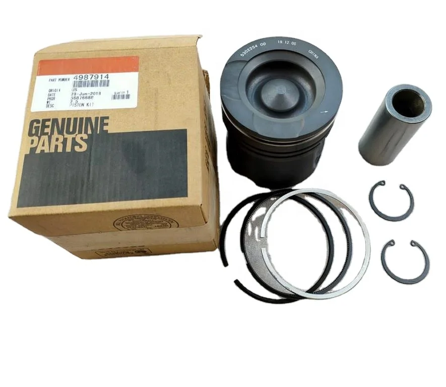 

6L ISLe QSL8.9 QSL9 diesel engine parts engine piston kit 5302254 4987914 3950549 4955651 5267632