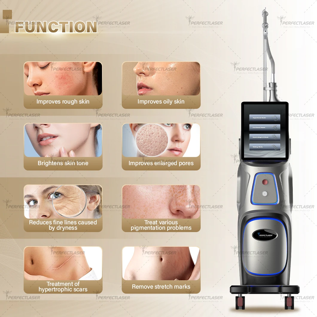 Фото Профессиональный лазерный аппарат Perfectlaser Dual Thulium для продажи: диодный лазер 1927 нм и 1550 нм, турманиевый лазер для косметологии №3