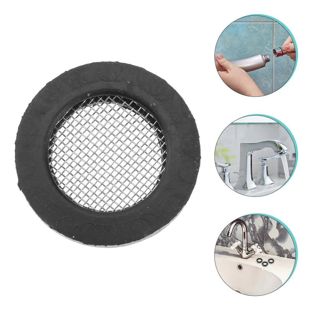 

50pcs Hose Silicone Washers Water Hose Silicone Filter Gasket For