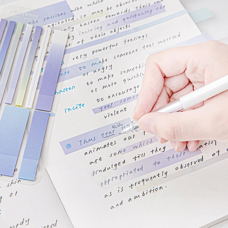 Рисунок 6 - Стикеры для заметок прозрачные градиентные