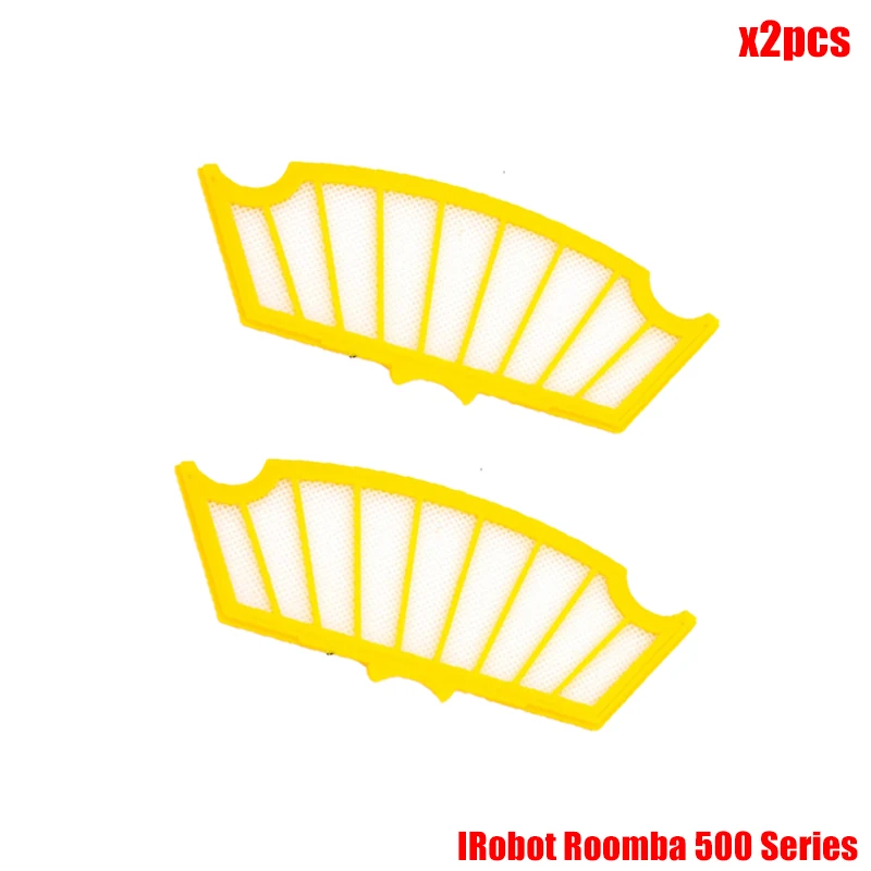 Для iRobot Roomba 500 серии 555 560 561 562 563 570 581, аксессуары для пылесоса, фильтр Hepa, основная/боковая щетка, детали колеса