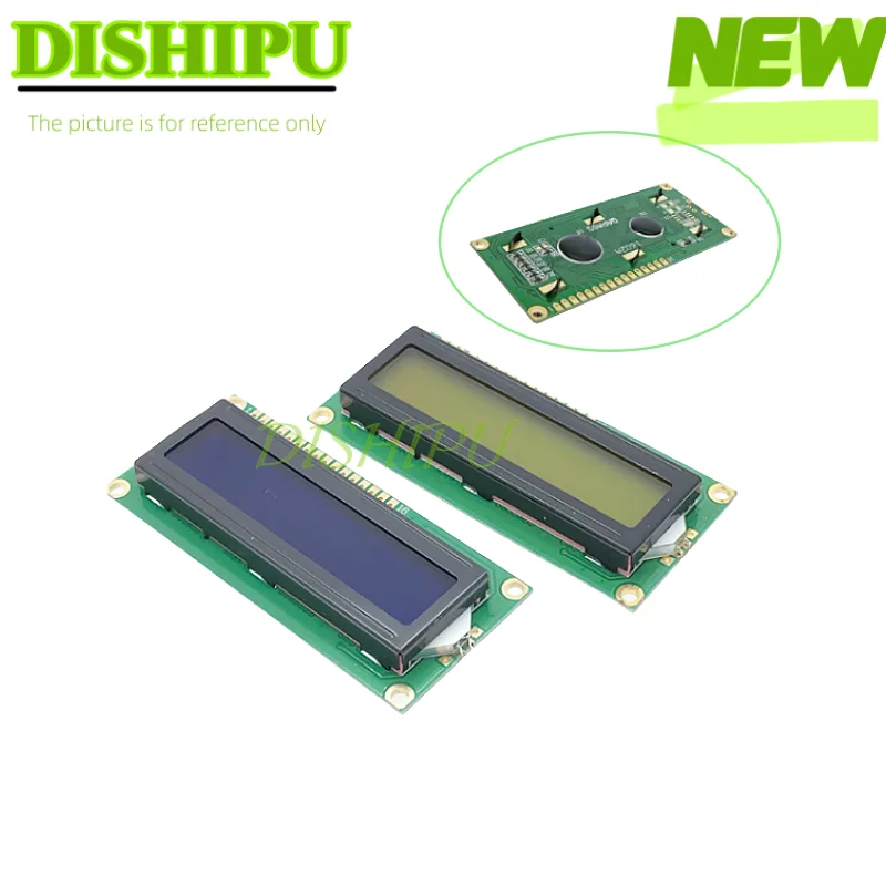 PCF8574 LCD1602 1602 синий/желтый зеленый 16x2 подсветка 1602A 5В ЖК-дисплей для Arduino Diy Kit