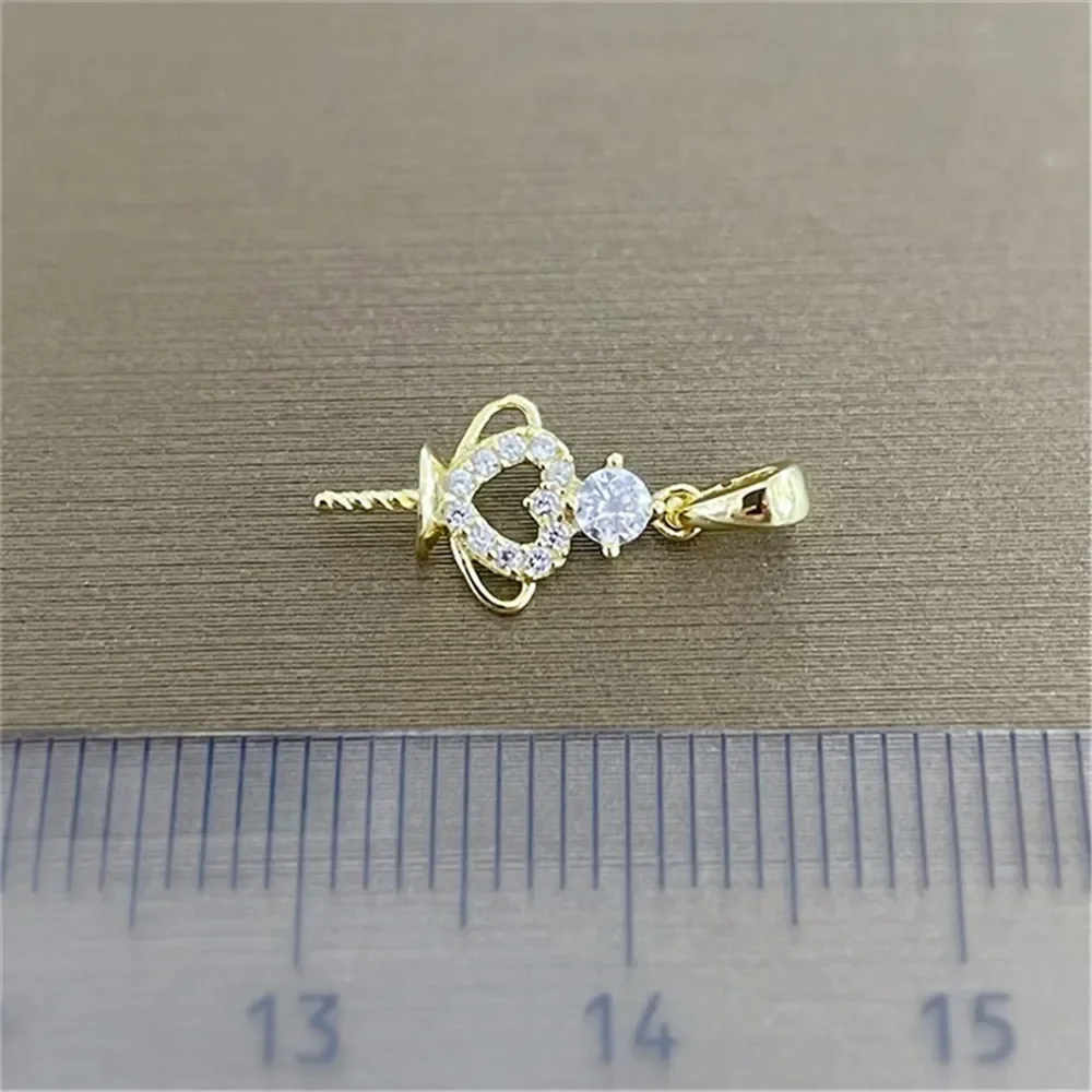 Классические аксессуары для ювелирных изделий подвесок с золотым покрытием