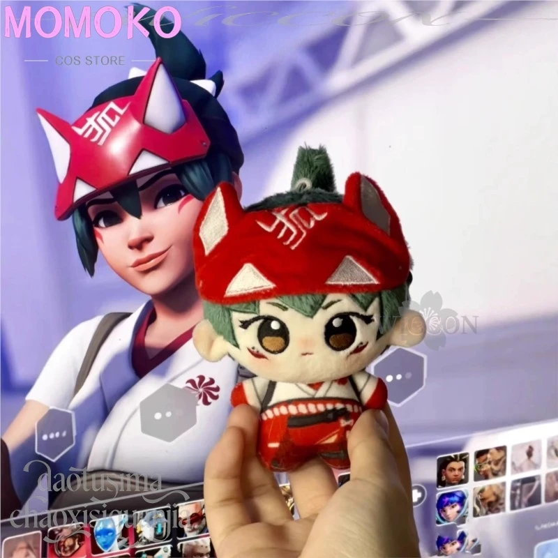 Фото Аниме-игра Owo Cosplay: плюшевая кукла Кироко (фан-арт, 10 см), милая, с принтом и вышивкой, из хлопка, подарок на день рождения №3