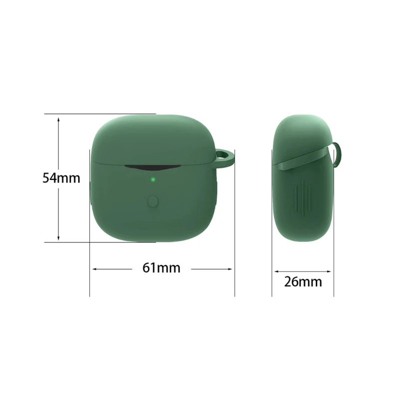 

P82F Protective Carrying Case Compatible with SoundPEATS Air3 Earphones Accessories Dustproof Protector Washable Boxes Holder