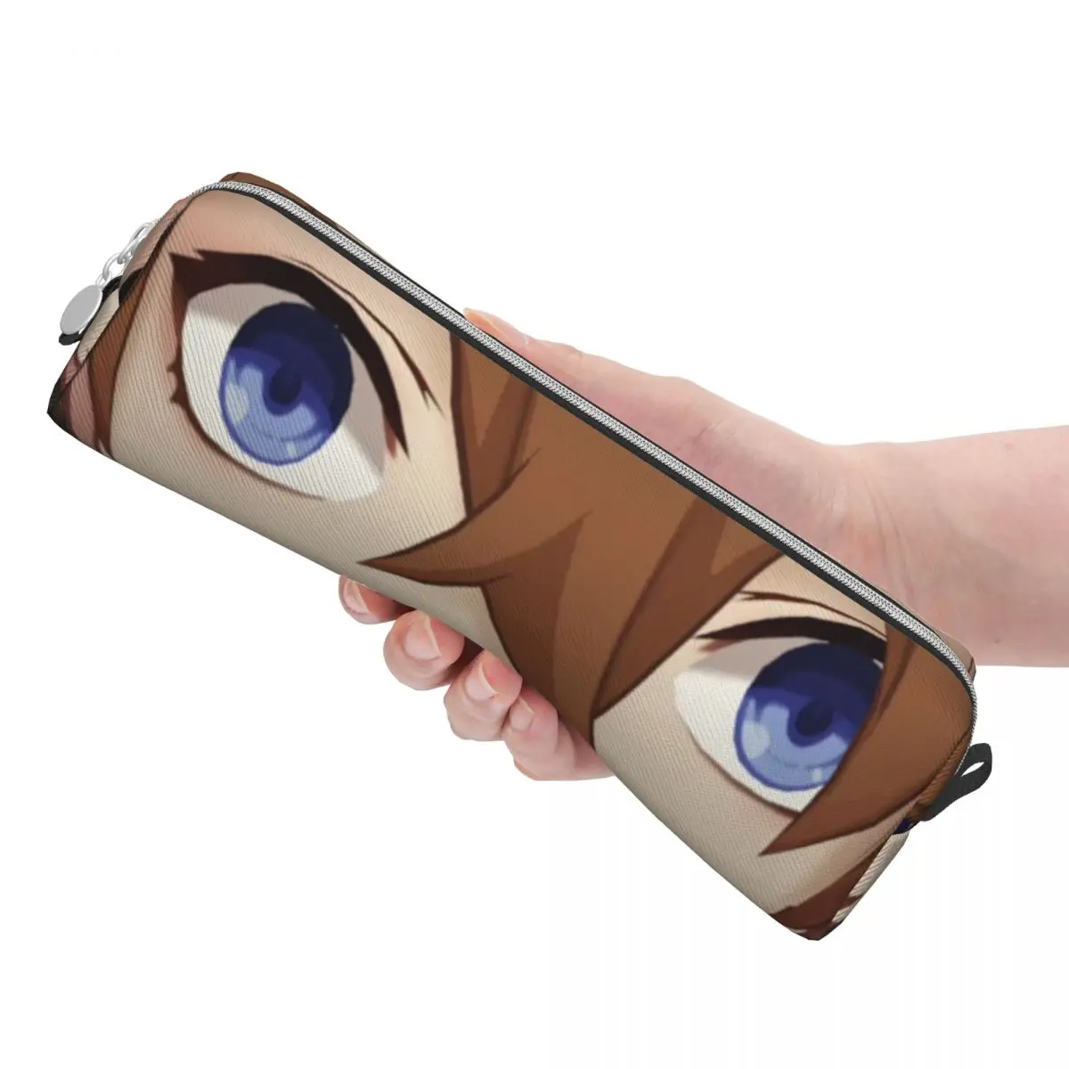 Пеналы для карандашей Childe tataglia Face Meme креативный держатель ударных ручек Genshin