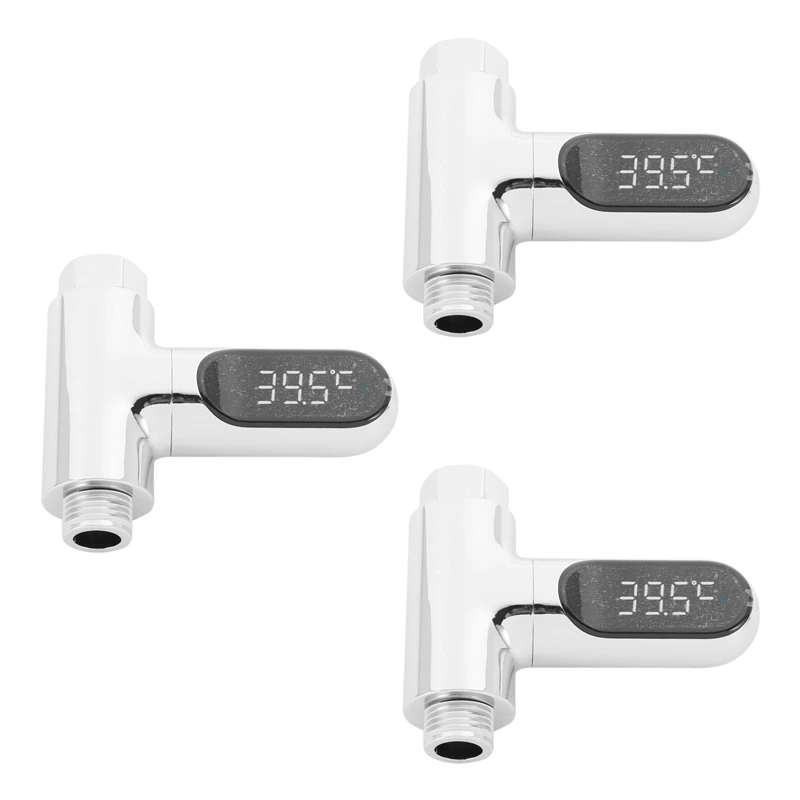 ГОРЯЧАЯ ПРОДАЖА 3X светодиодный дисплей домашний термометр для душа и воды