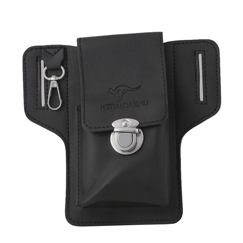 Мужская Многофункциональная Поясная Сумка В Стиле Ретро Высококачественная