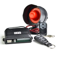car security alarm 24v car alarm system one way anti hijacking universal remote car alarm