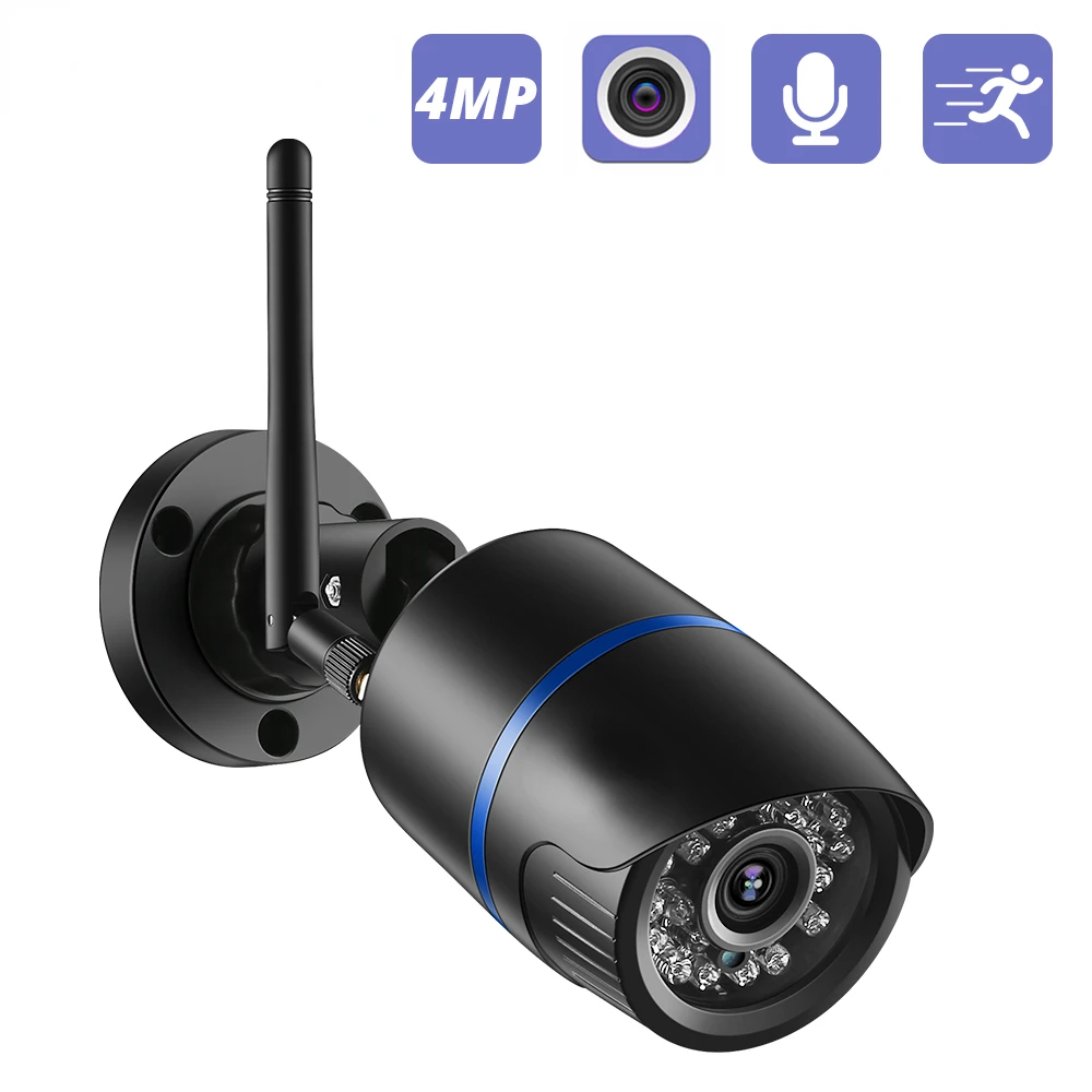 

IP-камера наружная, 4 МП, Wi-Fi, 1080P, Wi-Fi