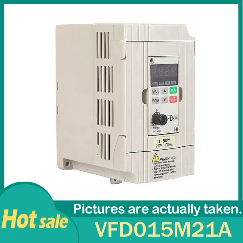 

VFD015M21A новый оригинальный Инвертор 1500 Вт в коробке поддержка VFD-M