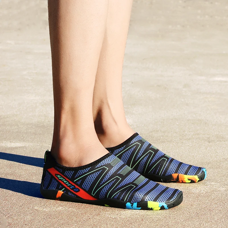 Men Hiking Shoes Beach Sea River Surfing Swimming Water Shoes Nonslip Upstream Barefoot Shoes Wading Quick Dry Slippers Sneakers