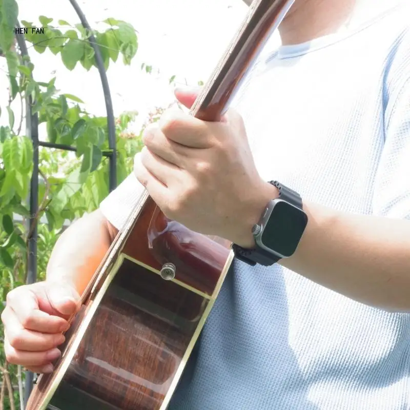 Часы с вибрирующим метрономом Портативные часы Тихий метроном вибрацией M89D