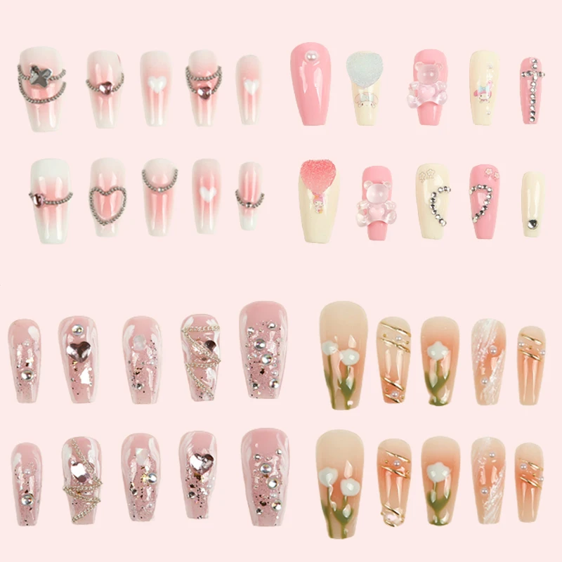 

Sanrio Cartoon Mymelody Cinnamoroll Handmade Lovely Draw A Design Diamond Decoration Nail Evening Party Accessories Trapezoid Fa